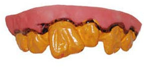 Lot de 3 - Dentier Dents pourries