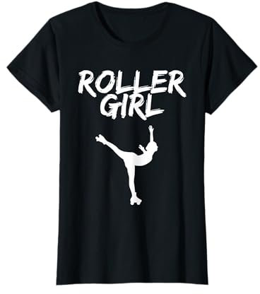 Roller Girl Shirt Ragazza pattinatrice artistica Maglietta