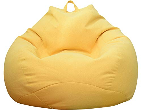 Ghopy Sitzsack für Erwachsene und Kinder, Riesensitzsack ohne Füllung aus Stoff, Wohnzimmer-Sitzsack, für großes Sofa, Liegestuhl großer Sessel für drinnen und draußen