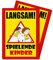 2 Stück Langsam ! spielende KINDER Schild 20 x 30 cm aus stabiler PVC Hartschaumplatte 3mm mit UV-Schutz von STROBO