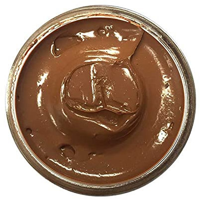 Famaco 50ml Tan Dark Merisier Leather Deluxe Cream Polish for Boot and Shoe with Application Sponge - Long Lasting Shine Protector Kit for Boots and Shoes