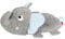 SIGIKID 39662 Badewannenspielzeug Elefant, Stofftier für die Badewanne: Spiel & Spaß im Wasser beim Baden, für Kinder ab 12 Monaten, Grau/Elefant 28x21 cm