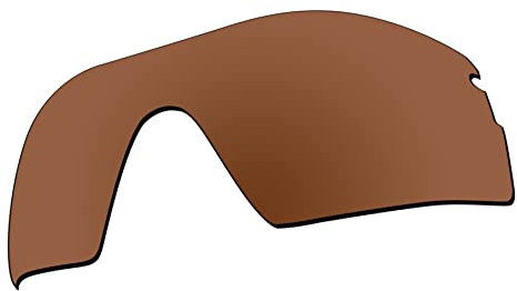 EZReplace Verres de rechange pour lunettes de soleil Oakley Radar XL (verres polarisés), Marron marron., Taille unique