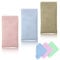 NCOALE Leather Glasses Case, 3 Pack Portable Squeeze Top Soft Glasses Pouch Water Proof Sunglasses Case Pouch with Cleaning Cloth, Eyeglass Storage Bags for Women Men Kids