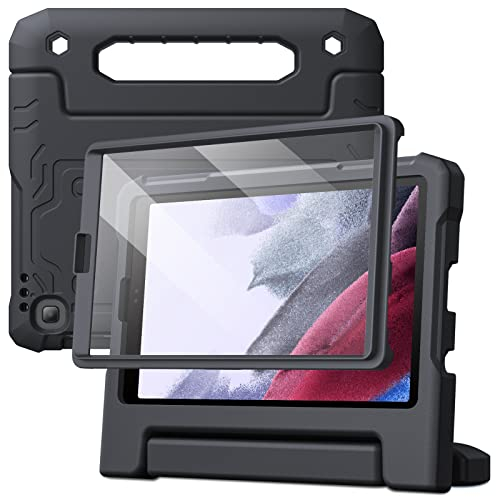 JETech Custodia Bambini per Samsung Galaxy Tab A7 Lite 8,7 Pollici 2021 (SM-T227/T225/T220) con Pellicola Prottetiva Integrata, Protezione Tablet Cover per Antiurto con Supporto (Nero)