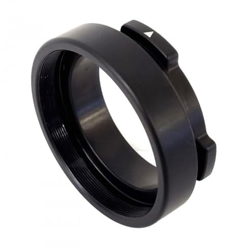 RUSAN MCR Verbinder/Connector für Modular-Adapter MAR - passend für Wärmebildkameras/Wärmebild- und Nachsichtgeräte/Vorsatzgeräte (M52x0,75 Gewinde)