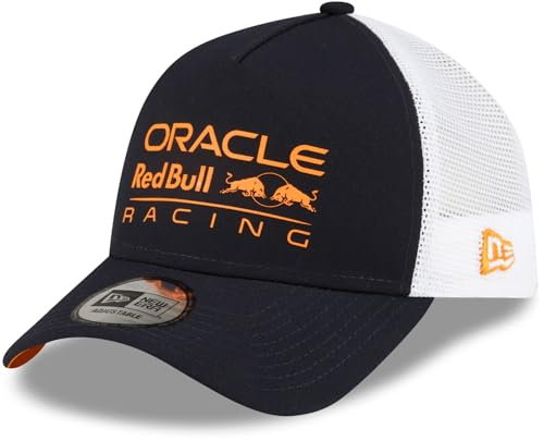 New Era A-Frame Snapback Trucker Cap - Red Bull Racing Navy