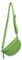 ADEL Bauchtasche Damen Echtleder Sandy Handgemachte Umhängetasche Crossbody Bag mit Stilvollem Verstellbarem Ledergurt 2 Fächer Stylische Schultertasche Made in Italy Tasche (Pistaziengrün)