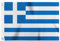 Flagolden Griechenland-Flagge, 30,5 x 45,7 cm, für Boot, lebendige Farben, kleine griechische Flaggen mit 2 Messingösen, nautisch