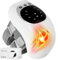 Cordless Knee Massager Joint Pain Relief Arthritis Rechargeable Heated Red Light Massage Therapy Knee Brace with 3 Levels Heat & Vibration for Should Elbow, Faster Recovery