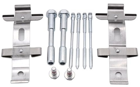 Front Brake Pad Pin Fitting Kit LX0640, MBA1894, 109-1894, KIT1252, PFK715 Fits for Range Rover 09- Brembo 6 Pot 380MM BPF1894A