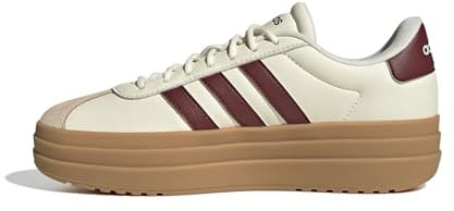 adidas Damen VL Court Bold Shoes Schuhe, Off White/Shadow red/Crystal Sand, 38 EU