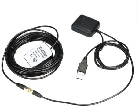 Asyduey GPS-Antennen-Navigator-Signalverstärker, Komplettes Empfänger- und Sender-Booster-Set für Auto-Navigationssystem