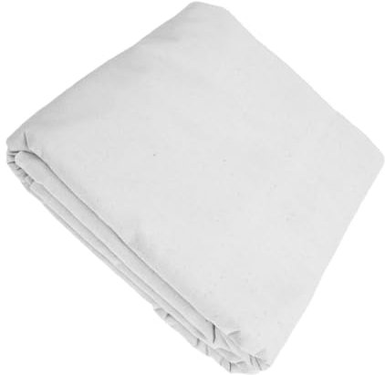 ANDRESLAD Baumwoll Abdeckplane für Möbel Schutz Waschbar und Wiederverwendbar Langlebiges Malertuch für Schmutz Vielseitige Anwendung