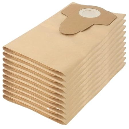 FMCUVBFR Bolsas For Aspiradora Einhell (10 Unidades, 7,93 Galones, For Polvo Húmedo Y Seco)