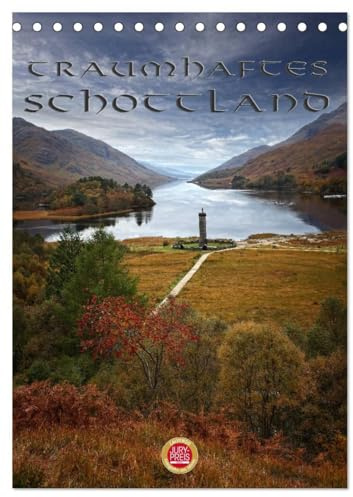 Traumhaftes Schottland (Tischkalender 2026 DIN A5 hoch), CALVENDO Monatskalender: Schottland - Land der Träume (CALVENDO Natur)