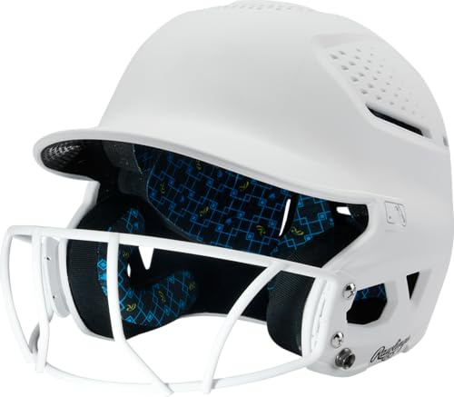Rawlings | RX2 Series Fastpitch Softball Batting Helmet | Junior | White