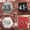 HOUSE SIGN PLAQUE Personalised Door Number Custom Made for Your Address Home Room Modern Floating Acrylic Long Lasting Weatherproof Bespoke Sign
