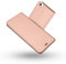 RADOO iPhone 5/5S/SE Hülle, Premium PU Leder Handyhülle Brieftasche-Stil Magnetisch Folio Flip Klapphülle Etui Brieftasche Hülle Schutzhülle Case Cover für Apple iPhone 5/iPhone 5S 4 Zoll (Rose Gold)