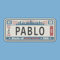 Megadecor Placa de Matrícula Decorativa de Aluminio o PVC Impreso de Estilo Vintage Americano Personalizado con Nombre 100% Personalizable 8 Modelos (New York, Aluminio Dibond 3 mm)