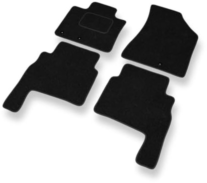 Mossa Fußmatten passend für Kia Sorento II SUV (2009-2015) 4 STK. schwarz S