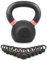 wuuhoo® Kettlebell Rocky, Kugelhantel 4kg - 32kg aus massivem Gusseisen mit Pulverbeschichtung, Gewicht aus Cast Iron, Schwunghantel für dein Krafttraining - Fitnessgerät für Zuhause 8 kg