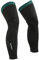 ROCKBROS Jambières Vélo Thermiques Hiver Genouillère Sport Élastique Couvre de Jambes Coupe Vent Course Cyclisme Basketball Randonné Pêche Basketball Golf Homme Femme Noir Vert S-M (1 Paire)