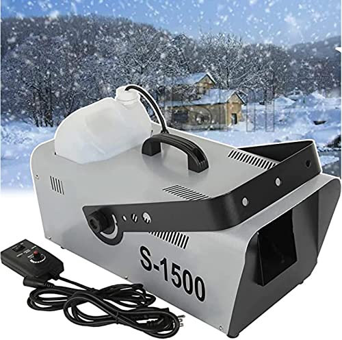 CHUNTIANMEI Bühne Schneeflocken Maschine, Tragbare Outdoor Schneemaschine，Erzeugt Die Illusion Von Echtem Schnee, FüR Halloween-Party, Hochzeit, BüHneneffekte,1500W