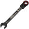 Draper 03924 Expert HI-TORQ Metric Flexible Head Ratchet Combination Spanner, 17mm, Black