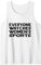 Lustiger Sport Jeder Uhren Damen Sport Tank Top