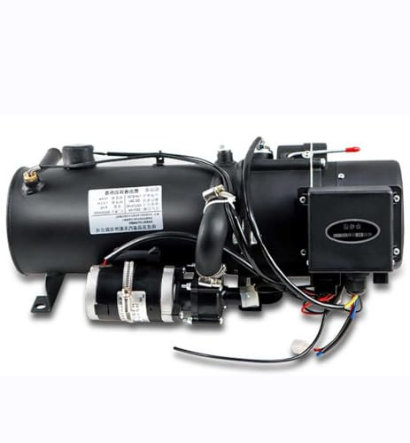 UYSELA Hydronic Riscaldamento del refrigerante, riscaldatore a circolazione in Acciaio Inox 310S, Diesel scaldabagno per Barca, roulotte, Autobus, Camper,Acciaio Inox 310S 10KW 24V