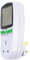Hoement Smart Socket Adapter Energy Monitor Plug Digital LCD Watt Power Monitor for UK Plug Electricity Usage