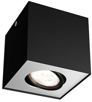 Philips myLiving LED Spot Box 1-flammig, 4,5W, schwarz