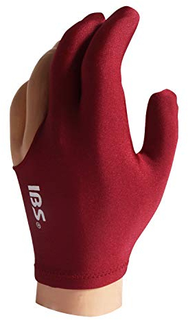 Manuel Gil Handschuh Billard IBS Glove Burgundy