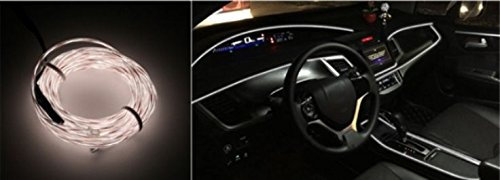 Weiss 3 Meter AMBIENTEBELEUCHTUNG Innenraumbeleuchtung Inverter/Adapter Lichtleiste Strip Band Licht 12V Kfz Wohnmobil hallenwerk