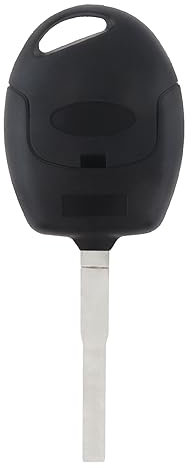 ePathChina 433Mhz 3-Button Keyless Uncut Flip Smart Remote Key Fob with 4D 63 Chip for Ford Focus/Mondeo/C-Max/Fiesta/Fusion/Galaxy/S-Max (2004-2011) - Black Plastic