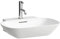 Laufen INO Aufsatzwaschtisch, 1 Hahnloch, mit Überlauf, US geschl. 560x450, weiß, Farbe: Weiß mit LCC - H8163024001041