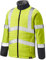 Dickies Men's HI Vis Loudon Jacket Work Utility Outerwear, Yellow/Navy, S