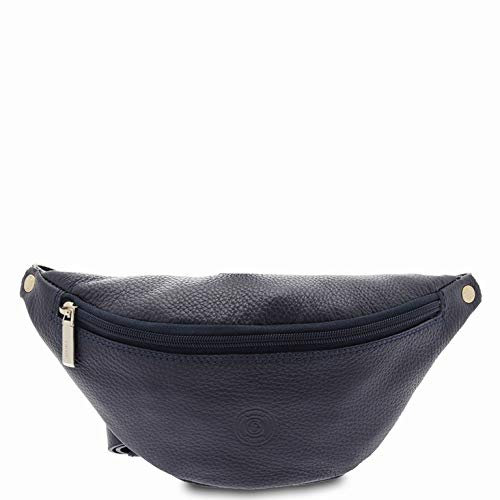 GIUDI Tasche aus Kalbsleder, Verstellbarer Leder-Schultergurt, Made in Italy