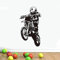 Wandaufkleber Pvc Abnehmbare Wandaufkleber Küche Motocross Motorrad Hängen Kleber Junge Zimmertür Schreibtisch Kunstwerk Romantische Dekoration 43X78Cm