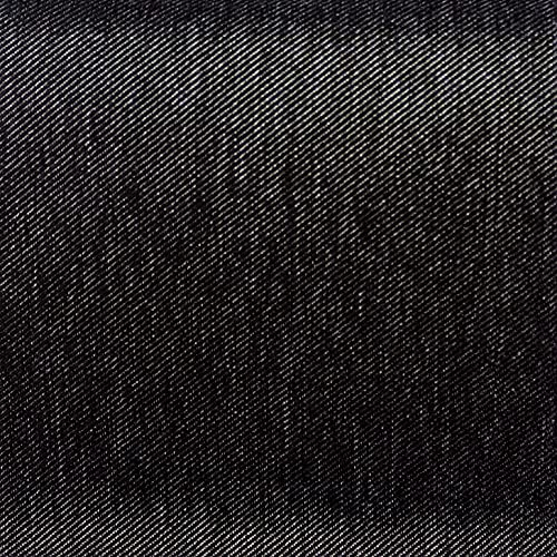Heko Panels Stoffe Zum Nähen Garden Lux Meterware Polyester Outdoor Wasserdichter Stoff Polsterstoff Möbelstoffe Outdoorstoff Gartenmöbel Wasserdicht Blickdicht Schwarz