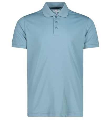 CMP, Short-Sleeved Polo Shirt, Hydro, 46