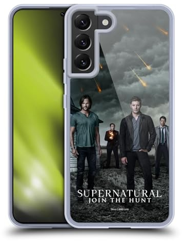 Head Case Designs Offizielle Supernatural Staffel 12 Gruppe Schluessel Kunst Gelhülle [Militärischer Schutzgrad] Kompatibel Mit Samsung Galaxy S22+ 5G Und Kompatibel Mit MagSafe