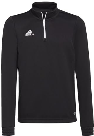 adidas Unisex Kids Entrada 22 Training Top, Black, 9-10 Years