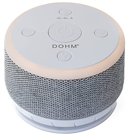 Yogasleep Dohm Nova White Noise Sound Machine. Includes Night Light, Timer, 10 Fan Speeds for Louder Noise Blocking. Noise Canceling for Office Privacy & Concentration, Better Sleep for Baby & Adults.