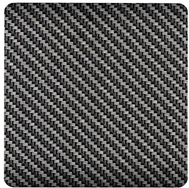 Trendi Switch Single Modern Blanking Plate in Carbon Fibre