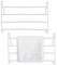 GBS Set Of 2x 4 Bar Radiator Clothes Airer, Sturdy Metal Indoor Clothes Dryer, Lightweight Portable Towel Hanging Rail, over radiator clothes airer (H34 x W50 x D14.5)