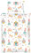 Kinder Bettwäsche 2-TLG (100x135cm / 40x60cm) Bettdecken Set, 100% Baumwolle - Babybettwäsche mit Motiv - Prinzessin