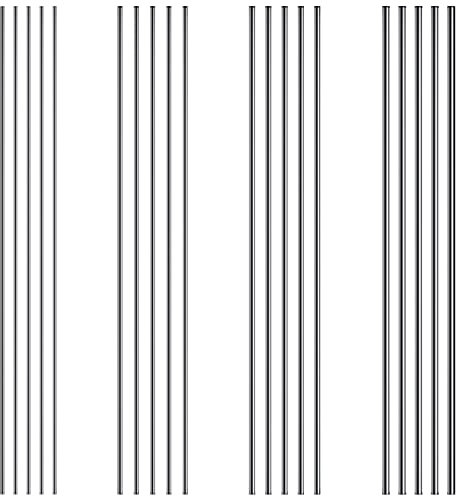 10 PCS 30CM Stainless Steel Solid Round Rods (diameter: 3mm)