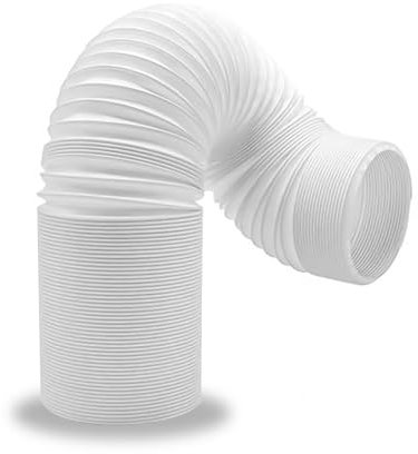 Universal Air Conditioner Exhaust Hose Portable Mobile Vent Pipe Extended, Counterclockwise Thread 150MM Diameter Extened Flexible Accessories (1.5M)